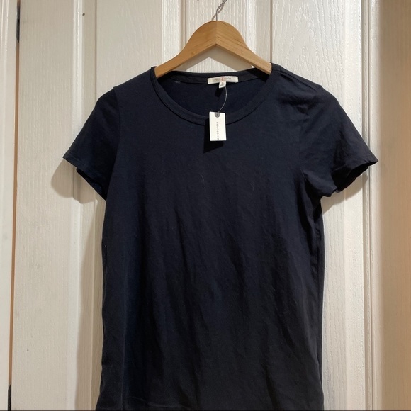 Nwt Anthropologie Crew Neck Cotton Tee T-Shirt Pure + Good Size XS New Anthro - Picture 3 of 5